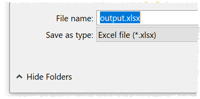 convert json file to excel